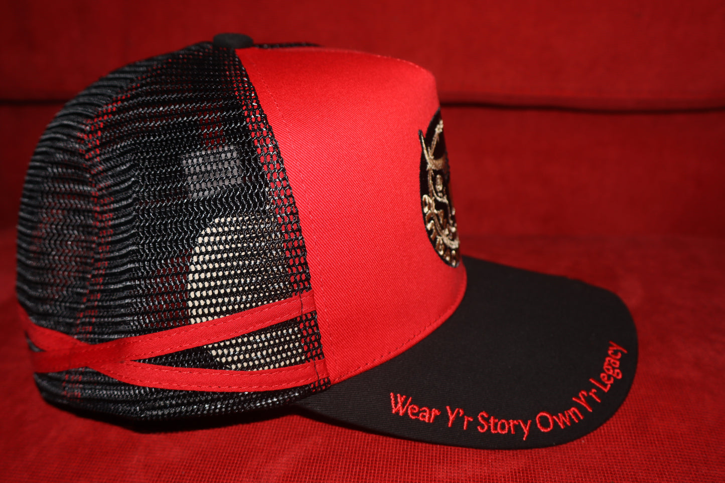Royalty Red Signature Trucker Cap