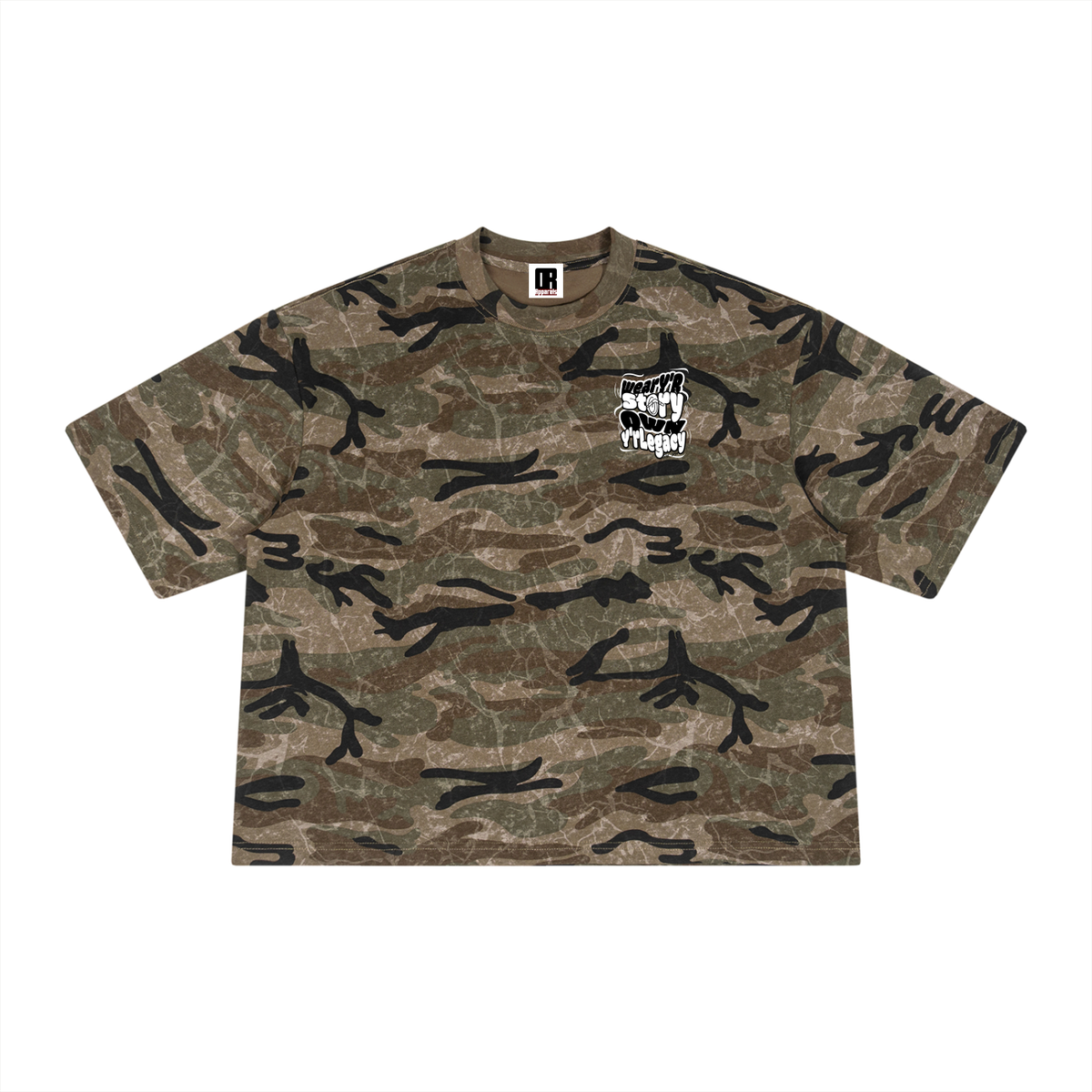 WYSOYL Boxy Camo Tee