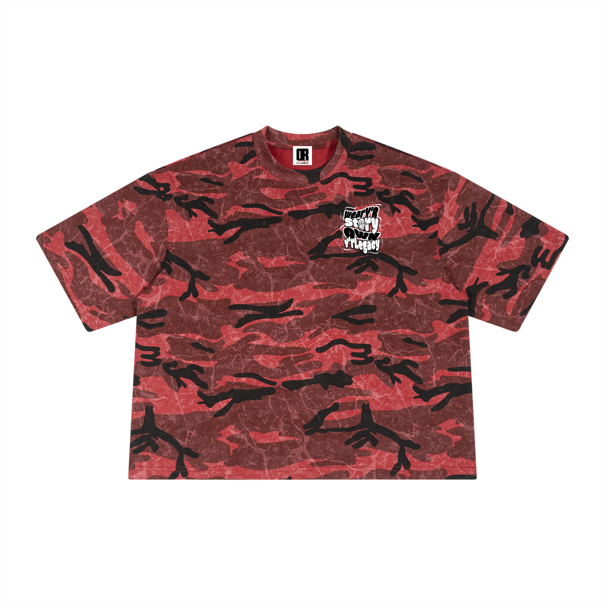 WYSOYL Boxy Camo Tee