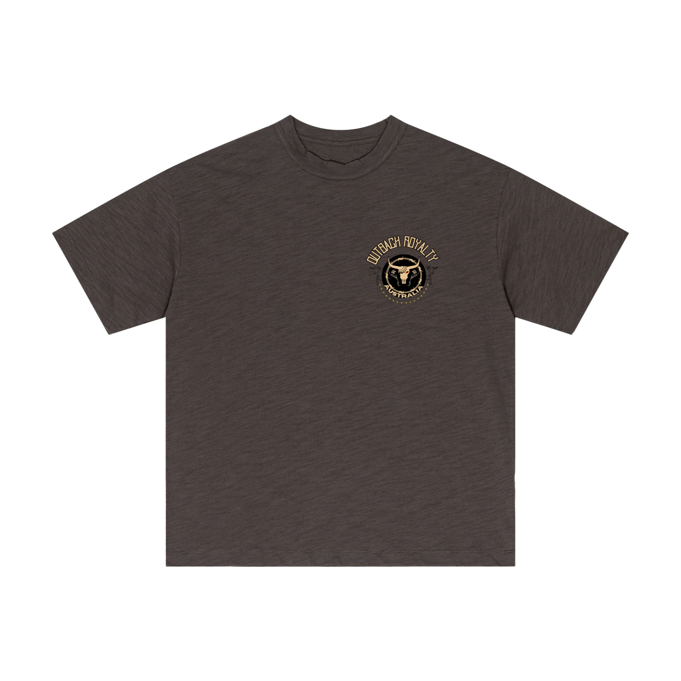 Lightweight Slub Cotton Plain T-Shirt