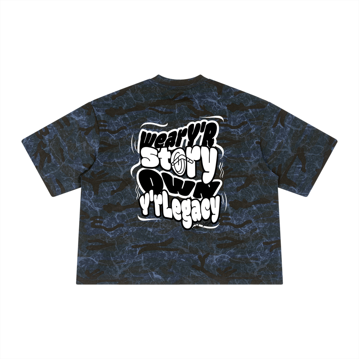 WYSOYL Boxy Camo Tee