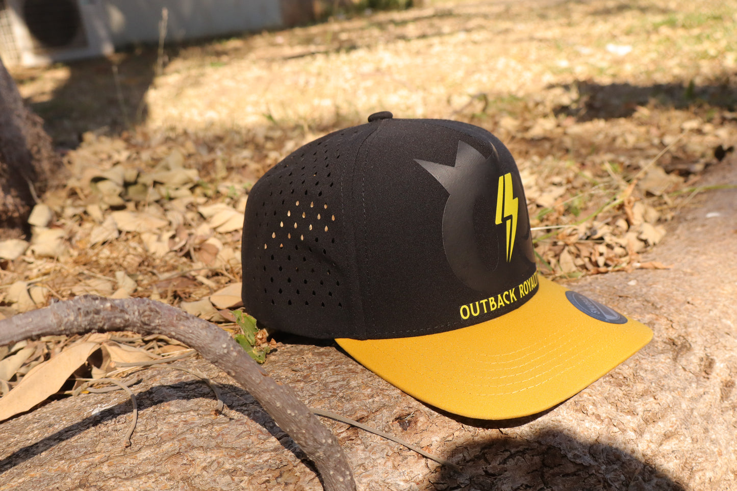 Yellow Royalty Snapback Cap