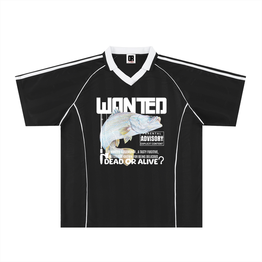 Wanted Barra Shadow Stripe Collared Jersey