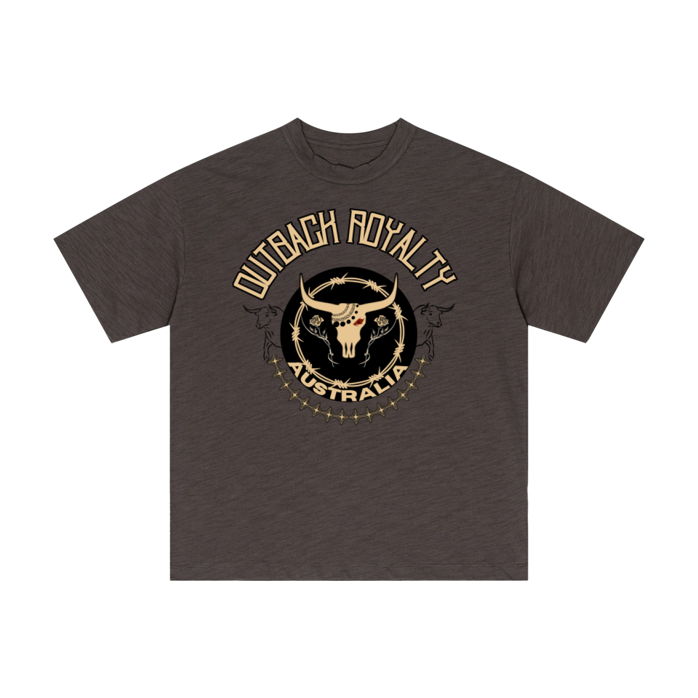 Lightweight Slub Cotton Plain T-Shirt