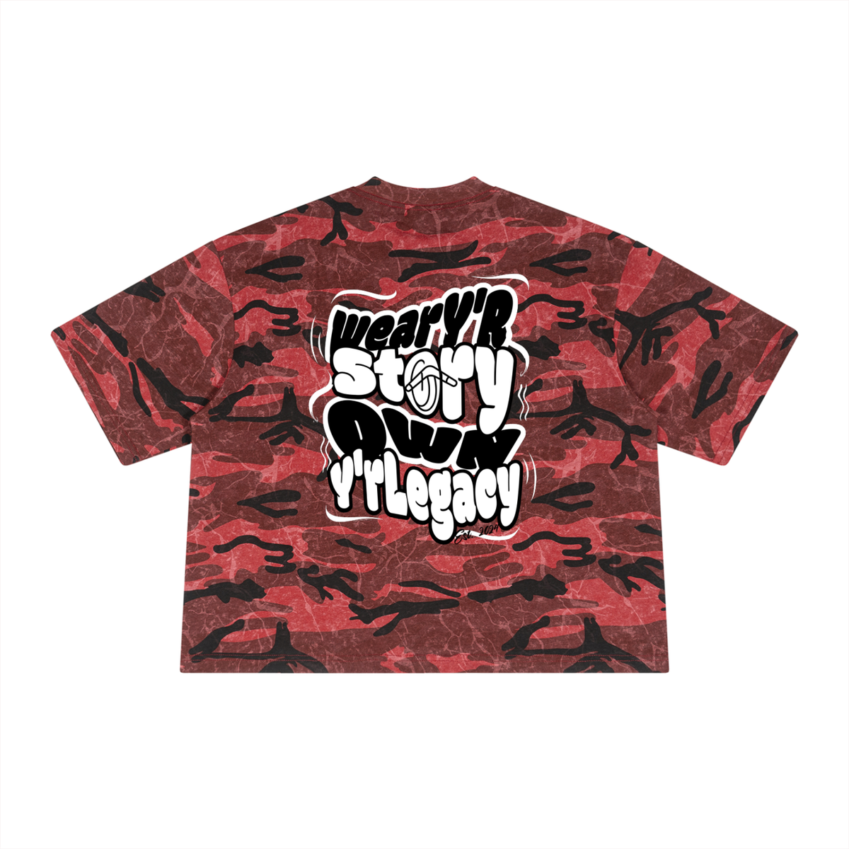 WYSOYL Boxy Camo Tee