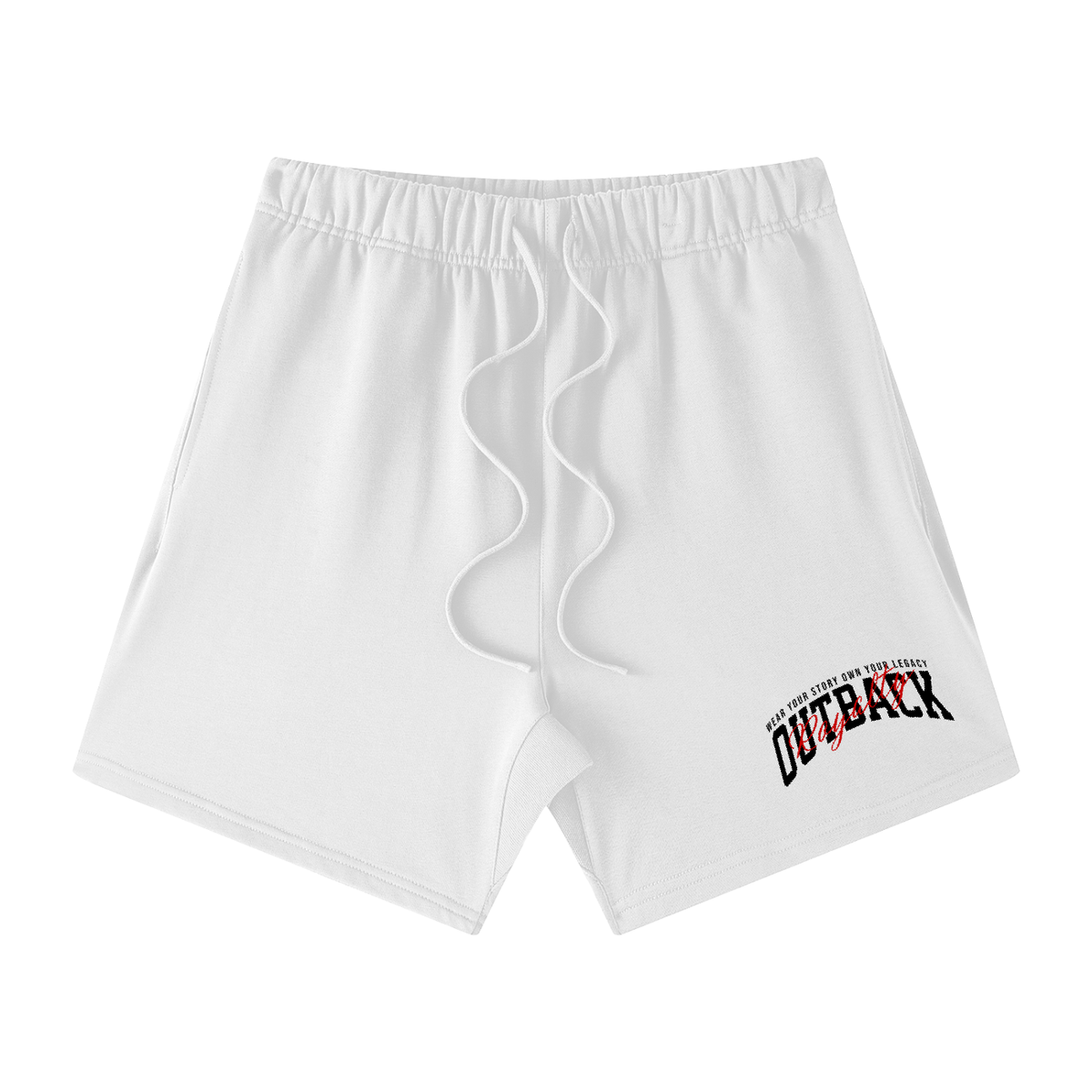Unisex Earth Tone Loose Fit Cotton Shorts